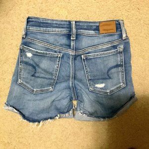 American Eagle Midi Jean Shorts